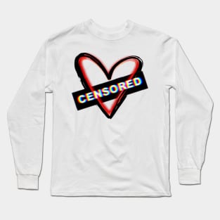 Censored for Explicit Feelz Long Sleeve T-Shirt